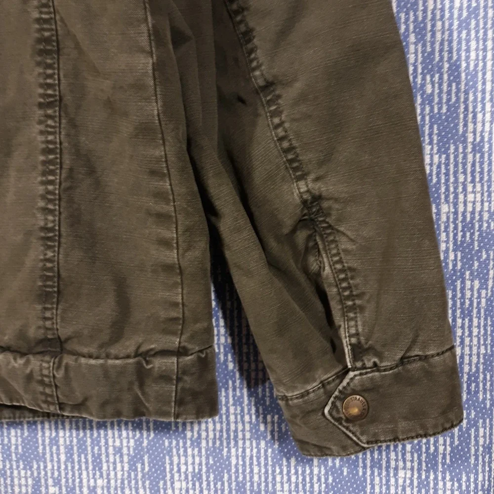 Levi's Jacket Mens Medium Lined Cotton Canvas Full Zip